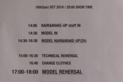 TIME TABLE